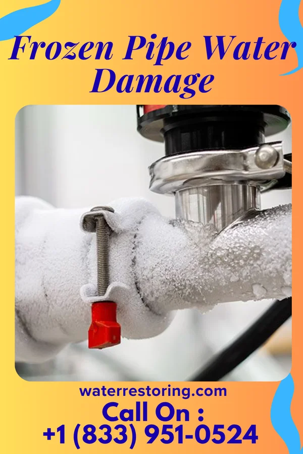 Frozen Pipe Water Damage in Gentry, MO
